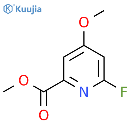 Methyl 6-fluoro-4-methoxypicolinate structure