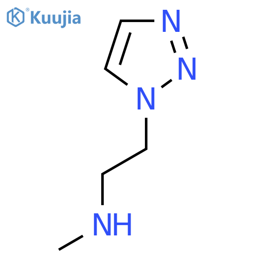 methyl2-(1H-1,2,3-triazol-1-yl)ethylamine structure