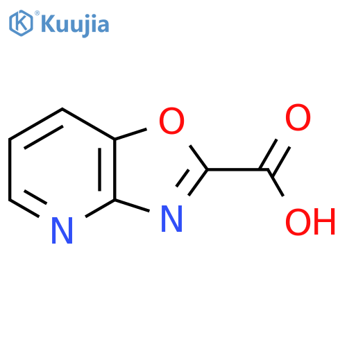 1,3oxazolo4,5-bpyridine-2-carboxylic acid structure