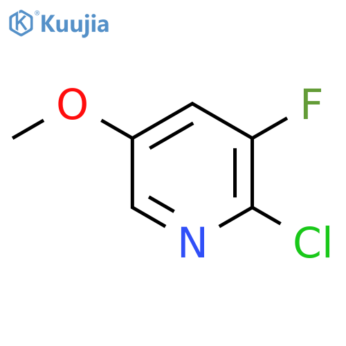 2-Chloro-3-fluoro-5-Methoxypyridine structure