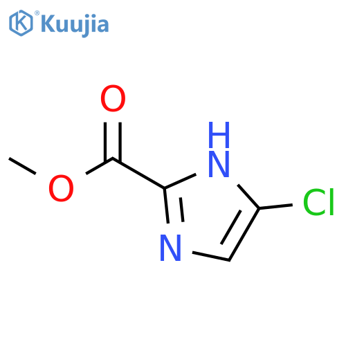 Methyl 5-chloro-1H-imidazole-2-carboxylate structure