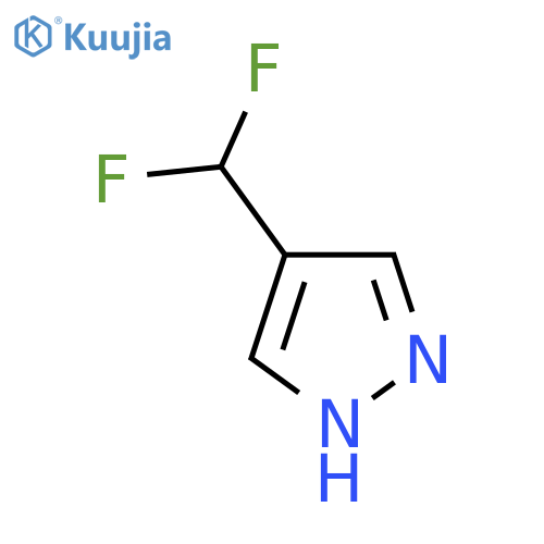 4-(Difluoromethyl)-1H-pyrazole structure