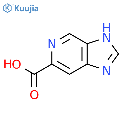 3H-Imidazo[4,5-c]pyridine-6-carboxylic acid structure