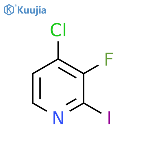 4-Chloro-3-fluoro-2-iodopyridine structure