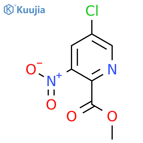 Methyl 5-chloro-3-nitropicolinate structure