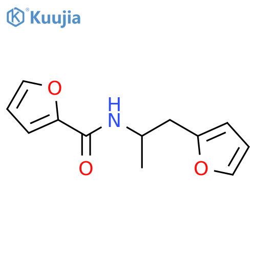 N-1-(furan-2-yl)propan-2-ylfuran-2-carboxamide structure