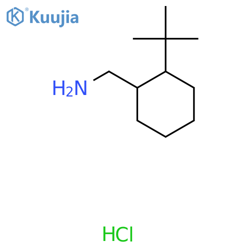 1-(2-tert-butylcyclohexyl)methanamine hydrochloride structure