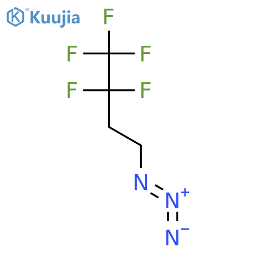 Butane, 4-azido-1,1,1,2,2-pentafluoro- structure