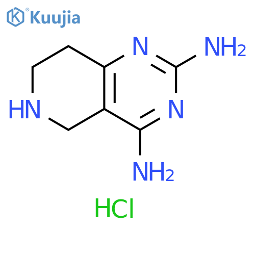 5,6,7,8-Tetrahydro-pyrido[4,3-d]pyrimidine-2,4-diamine dihydrochloride structure