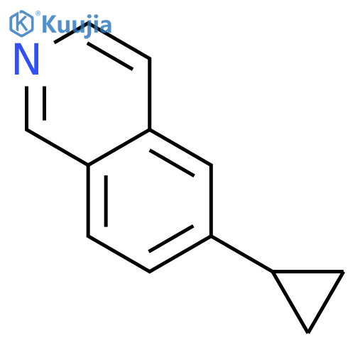 6-cyclopropyl-Isoquinoline structure