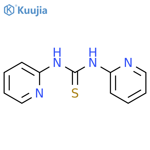 Thiourea,N,N'-di-2-pyridinyl- structure