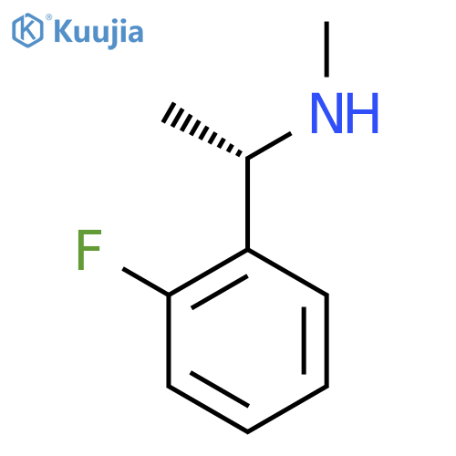 (S)-N-1-(2-Fluorophenyl)ethylmethylamine structure
