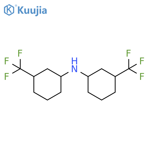 3-(Trifluoromethyl)-N-3-(trifluoromethyl)cyclohexylcyclohexan-1-amine structure