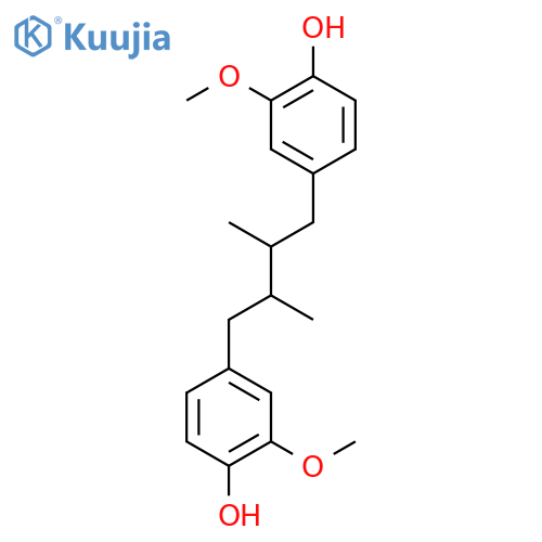 (±)-Dihydroguaiaretic Acid structure