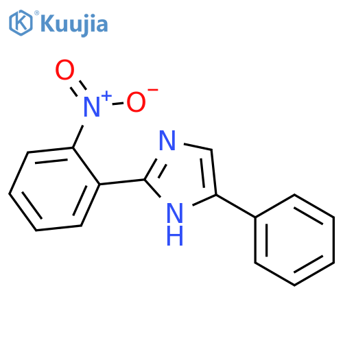 1H-Imidazole, 2-(2-nitrophenyl)-4-phenyl- structure