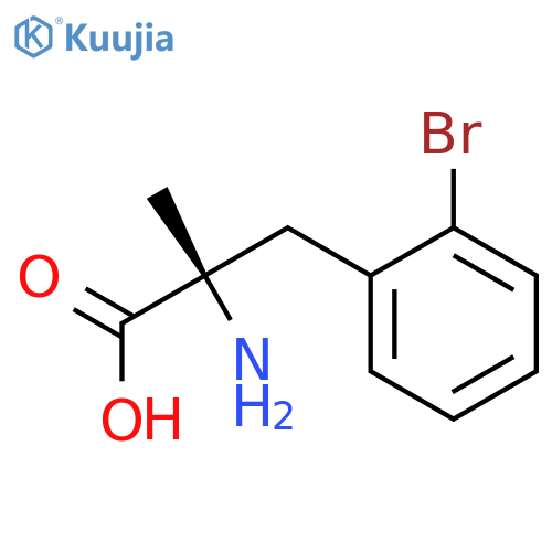 a-Me-Phe(2-Br)-OH·H2O structure