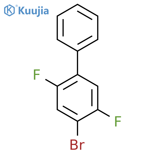 4-Bromo-2,5-difluoro-1,1'-biphenyl structure
