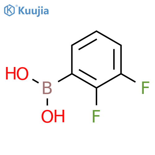 2,3-Difluorophenylboronic acid structure