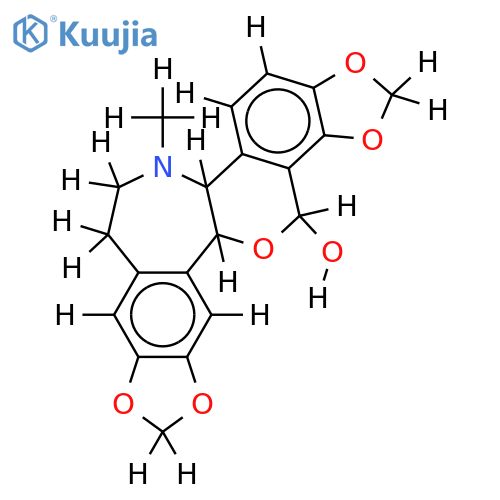 2,3;10,11-bis-methanediyldioxy-16-methyl-rheadan-8beta-ol structure