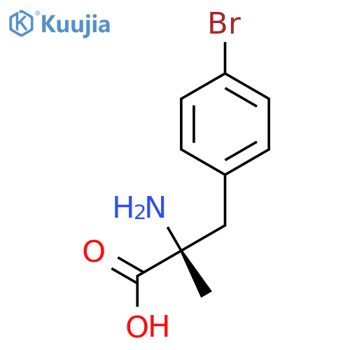 a-Me-D-Phe(3-Br)-OH·H2O structure