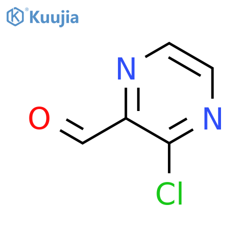 3-Chloropyrazine-2-carbaldehyde structure