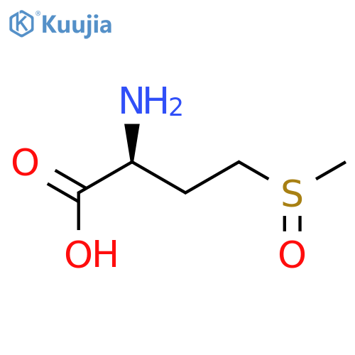 Butanoic acid,2-amino-4-[(R)-methylsulfinyl]-, (2S)-rel- structure