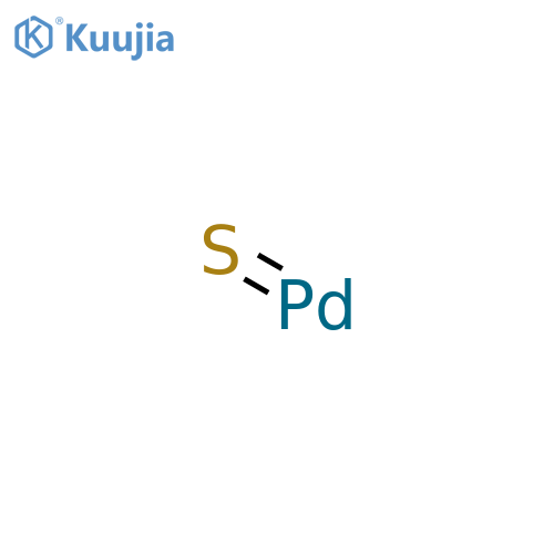 Palladium(II) sulfide structure