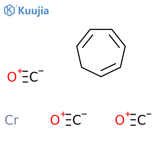 Chromium,tricarbonyl[(1,2,3,4,5,6-h)-1,3,5-cycloheptatriene]- structure