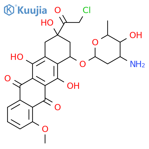 14-Chloro Daunorubicin structure