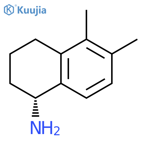 (1R)-5,6-DIMETHYL-1,2,3,4-TETRAHYDRONAPHTHYLAMINE structure