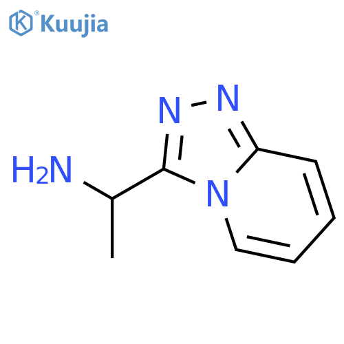 (1S)-1-{[1,2,4]triazolo[4,3-a]pyridin-3-yl}ethan-1-amine structure