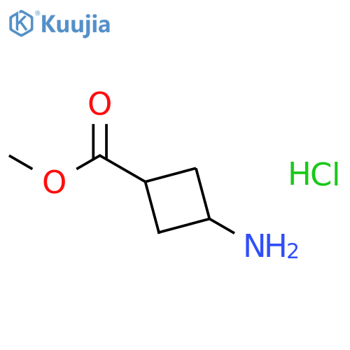methyl (1s,3s)-3-aminocyclobutane-1-carboxylate structure