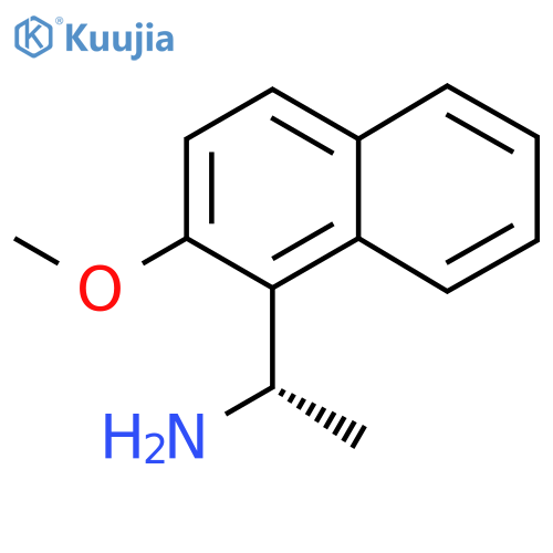 (1S)-1-(2-methoxynaphthalen-1-yl)ethan-1-amine structure