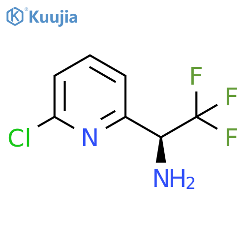 (S)-1-(6-CHLOROPYRIDIN-2-YL)-2,2,2-TRIFLUOROETHAN-1-AMINE structure