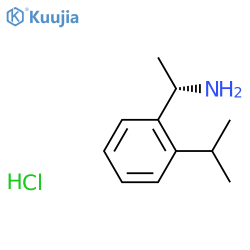 (1S)-1-2-(propan-2-yl)phenylethan-1-amine structure