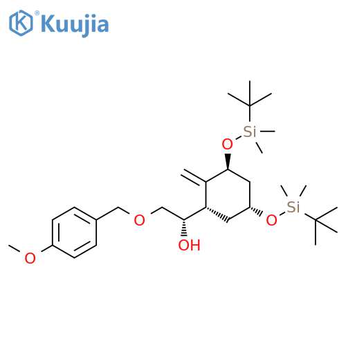 (αS,1S,3S,5R)-3,5-Bis[[(1,1-dimethylethyl)dimethylsilyl]oxy]-α-[[(4-methoxyphenyl)methoxy]methyl]-2-methylenecyclohexanemethanol structure