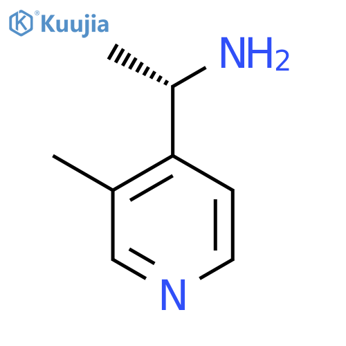 (1S)-1-(3-methylpyridin-4-yl)ethan-1-amine structure