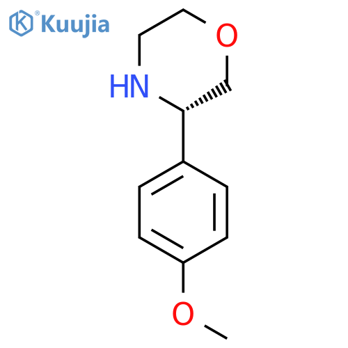 (S)-3-(4-Methoxyphenyl)morpholine structure