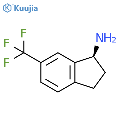 (1S)-6-(TRIFLUOROMETHYL)INDANYLAMINE structure