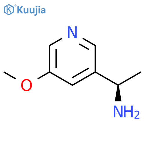 (1R)-1-(5-methoxypyridin-3-yl)ethan-1-amine structure
