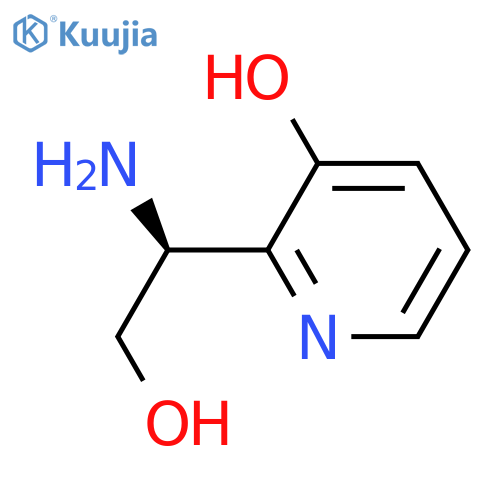2-((1S)-1-AMINO-2-HYDROXYETHYL)PYRIDIN-3-OL structure