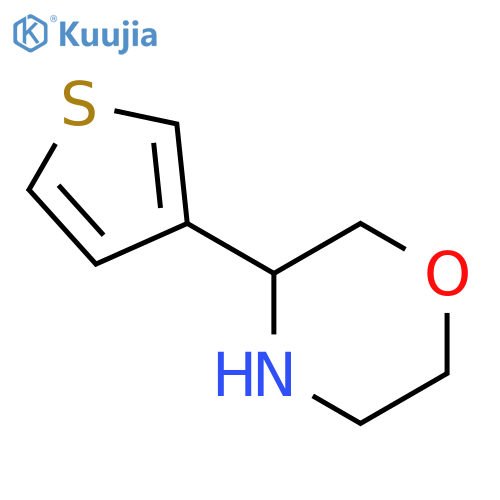 (R)-3-(Thiophen-3-yl)morpholine structure