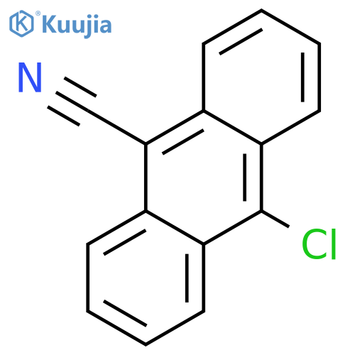10-Chloroanthracene-9-carbonitrile structure