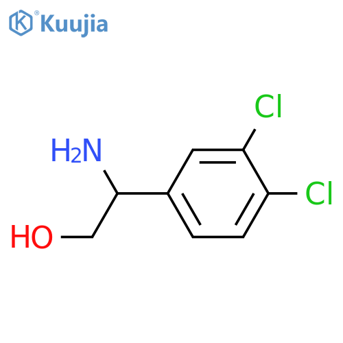 (2R)-2-amino-2-(3,4-dichlorophenyl)ethan-1-ol structure