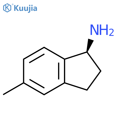 (S)-5-Methyl-indan-1-ylamine structure