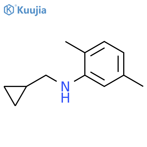 (1R)(2,5-DIMETHYLPHENYL)CYCLOPROPYLMETHYLAMINE structure