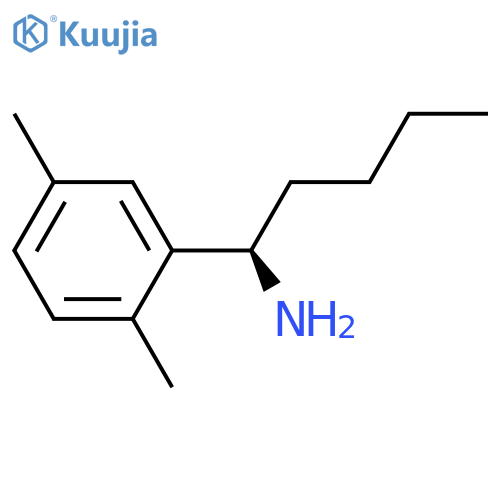 (1R)-1-(2,5-DIMETHYLPHENYL)PENTAN-1-AMINE structure