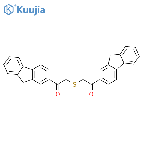 Ethanone,2,2'-thiobis[1-(9H-fluoren-2-yl)- structure