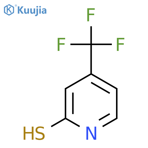 4-(Trifluoromethyl)pyridine-2-thiol structure