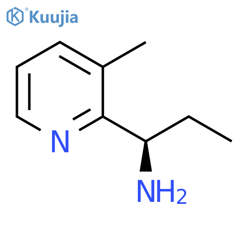 (1R)-1-(3-METHYL(2-PYRIDYL))PROPYLAMINE structure